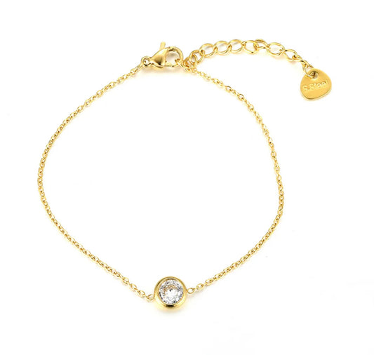 Pulsera Cadena Cristal