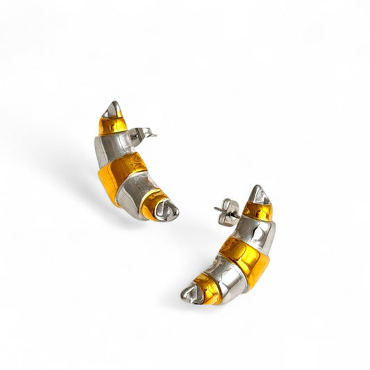 Earrings baguette