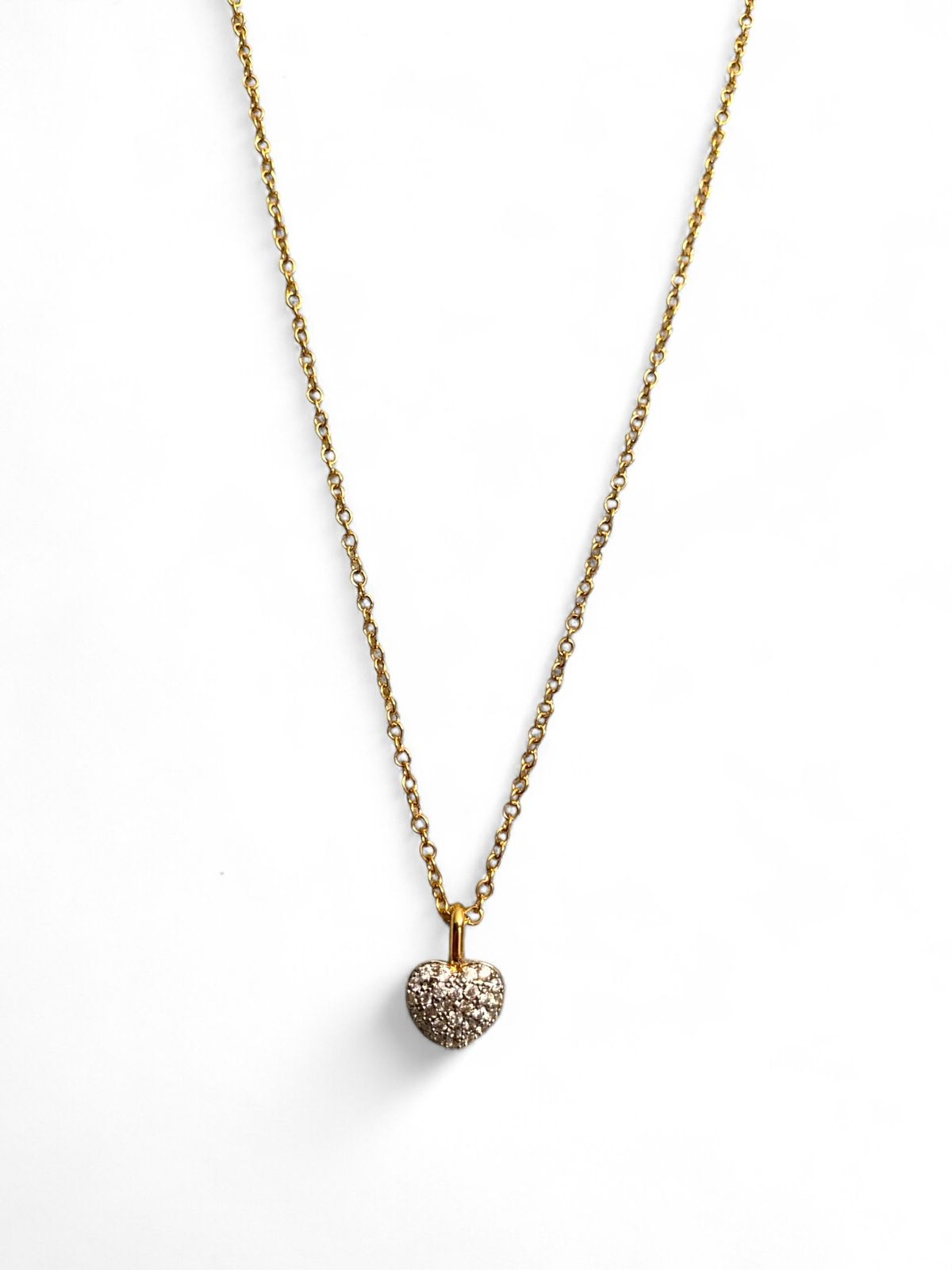 Collar Corazón Plata